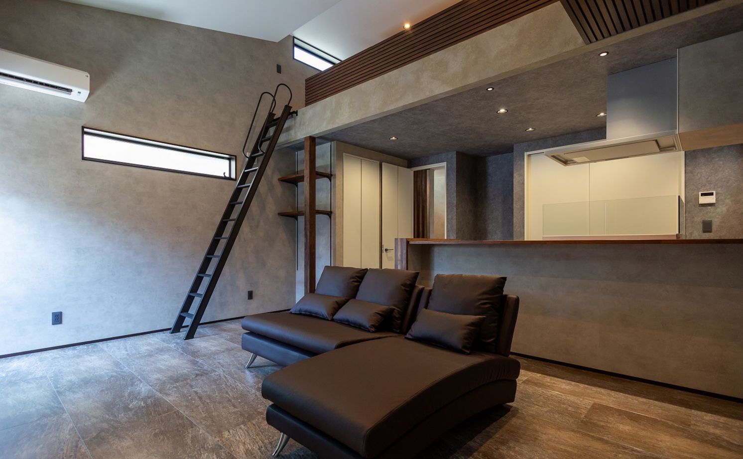 本間工務店 【松戸市/1000万円台/狭小地/2階リビング】敷地を無駄なく活用したビルトインガレージのある住まいの建築実例画像4