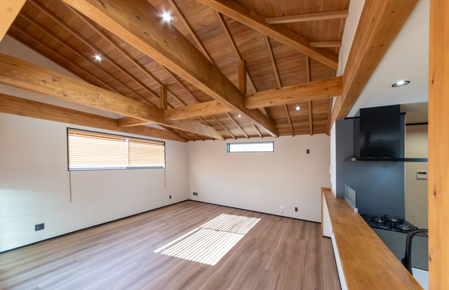 本間工務店 【千葉市/2階リビング/2000万円台】大きなバルコニー付きのリビングで、開放的な暮らしを楽しむの建築実例画像3