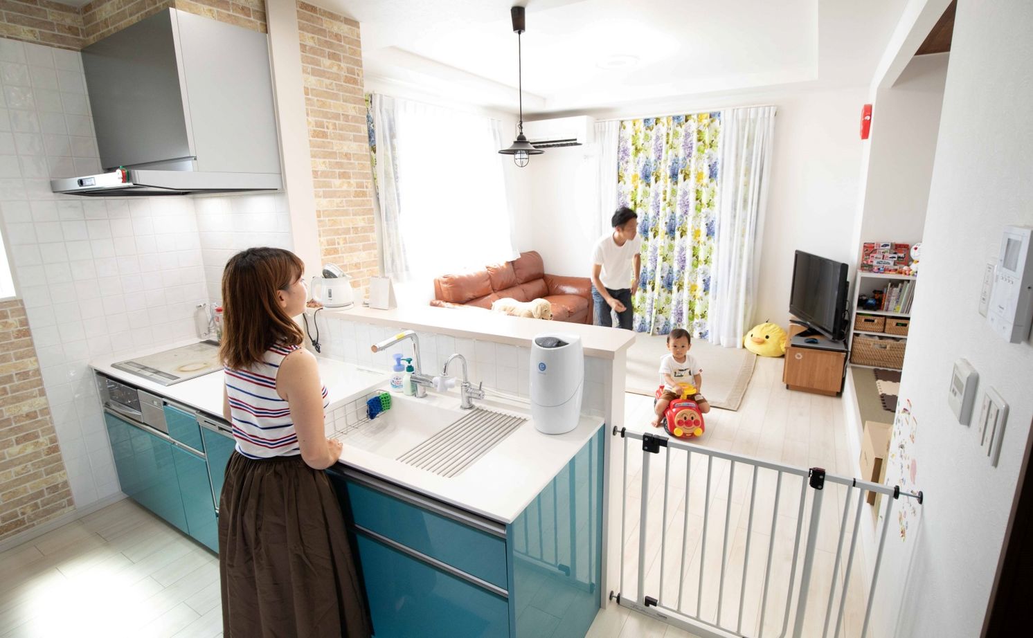 百年住宅 【5420万円】大地震や津波に備え、頑丈な3階建てを希望。インテリアでも個性を表現する二世帯住宅が完成の建築実例画像3