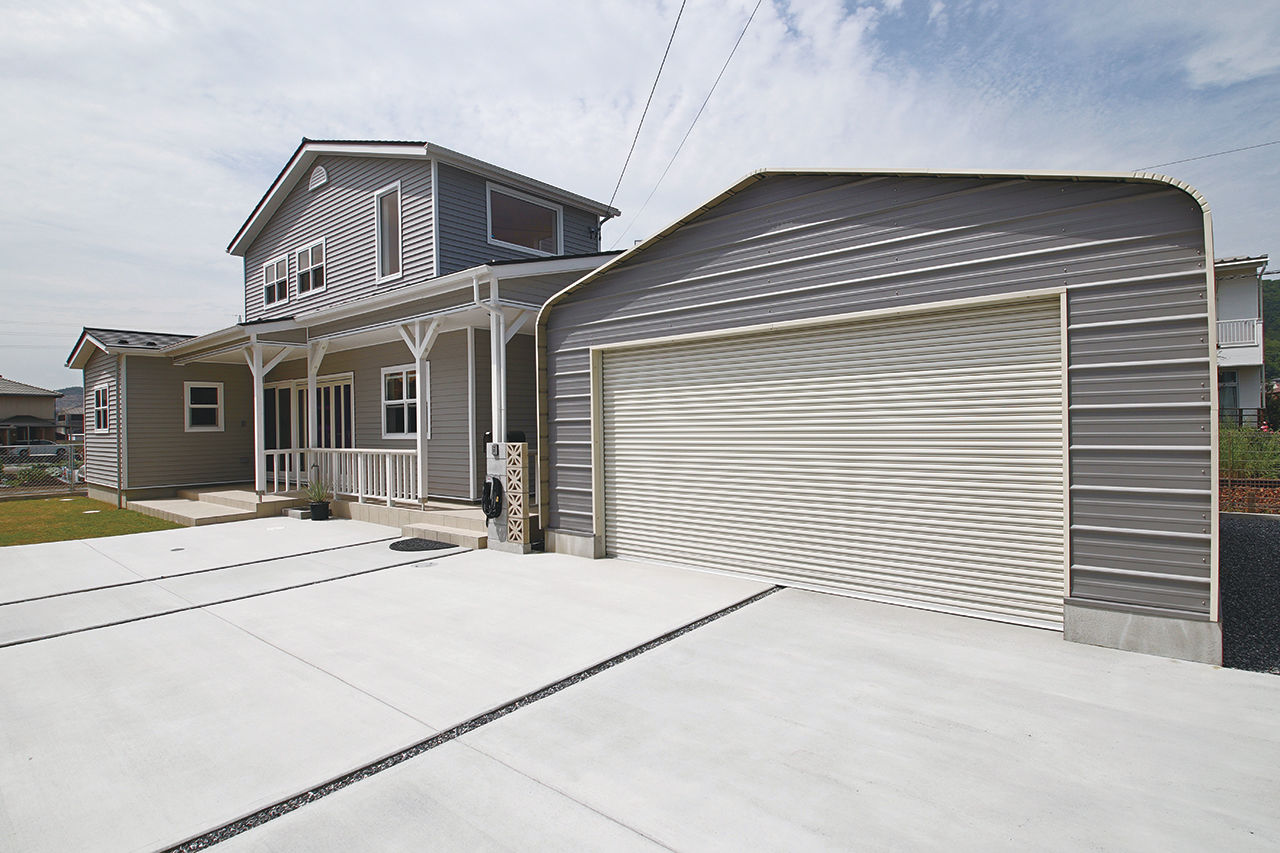 オーパス スタイル 【ガレージ＆カバードポーチのある家/30坪台】ヴィンテージ家具が映えるカリフォルニアスタイルの家の建築実例画像10