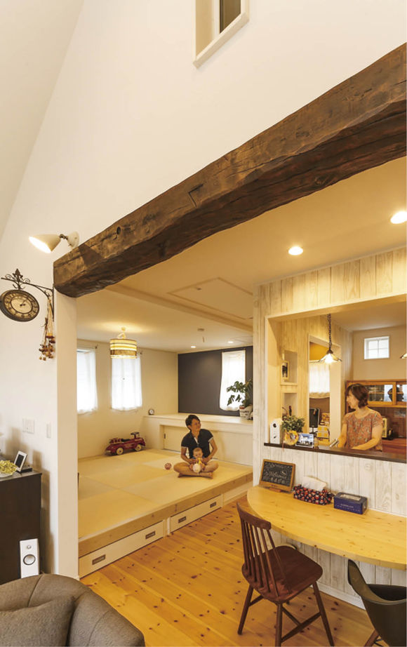 アイムの家　宮城 【本体1960万円・間取有】大きな窓から眺望を楽しむ　北フランスをイメージした家の建築実例画像2