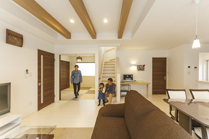 アイムの家　宮城 【本体1886万円・間取有】展示場が参考になった！アイデアをとりいれ、より自分たちらしい住まいが完成の建築実例画像4