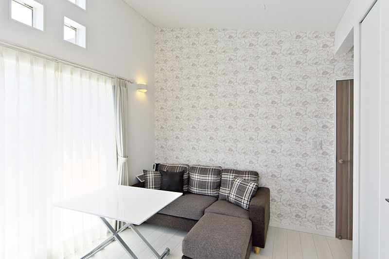 アイムの家　宮城 【本体価格2000万円】３つのファサードで表情豊かなこだわり外観。中二階の趣味スペースにワクワク！の建築実例画像3