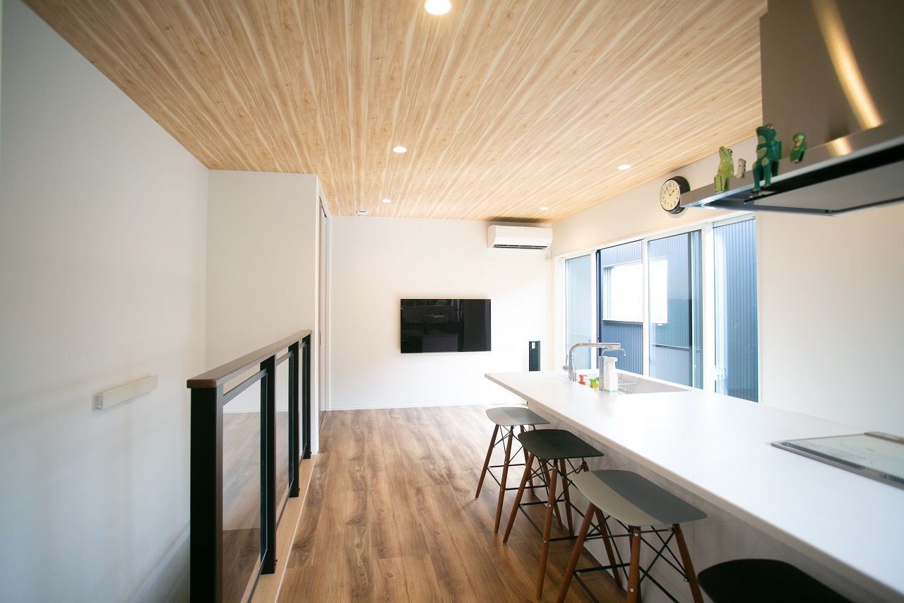 鬼丸ホーム プライバシーを守りつつも開放感のある都市型住宅の建築実例画像4