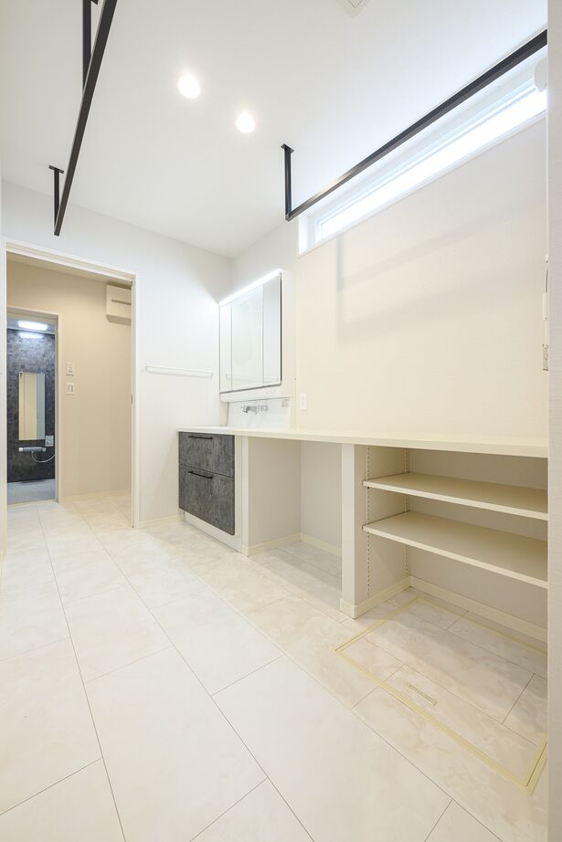 オールハウジング 自然と調和し、家事ラクで暮らす平屋　とにかく時短！家事ラクラク動線ハウスの建築実例画像8