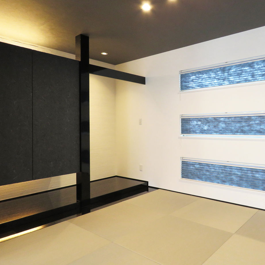 ササキハウス 【天童市/二世帯同居/間取図有/５K以上/6人家族】 「Stylish Modern」ビルトインガレージのある二世帯住宅の建築実例画像4