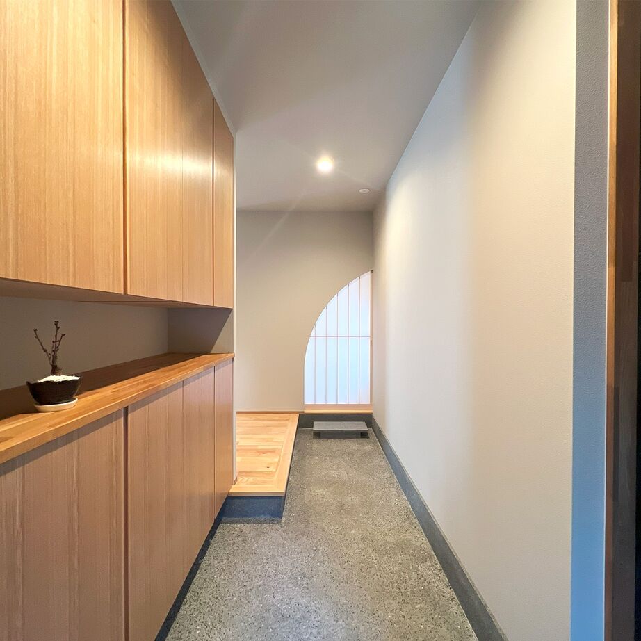 ササキハウス 【山形市/4LDK/38坪/2階リビング】和と洋が美しく調和した「japandi」の建築実例画像2