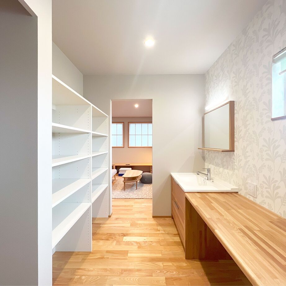 ササキハウス 【山形市/4LDK/38坪/2階リビング】和と洋が美しく調和した「japandi」の建築実例画像8