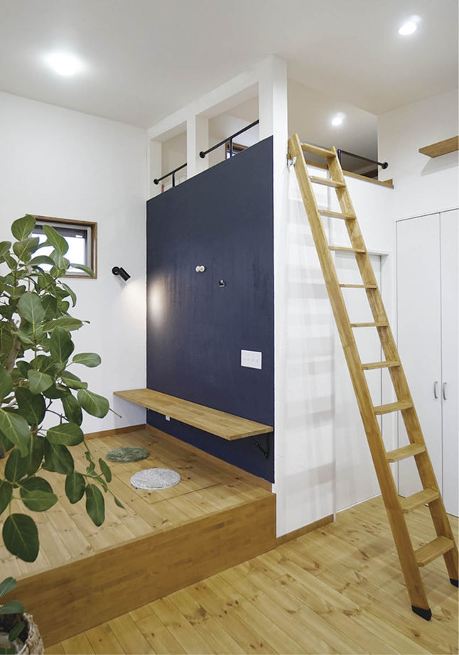 ナカミチホーム 【2000万円台/間取り図有/ペット/二世帯 】ペットと暮らす、こだわりの造作がたくさん詰まった二世帯住宅の建築実例画像2