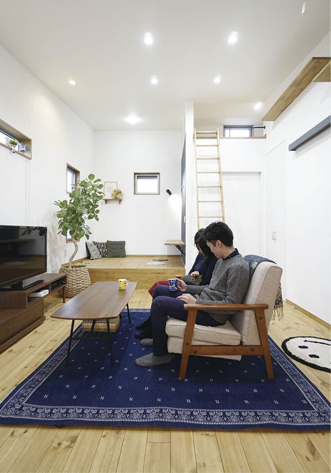 ナカミチホーム 【2000万円台/間取り図有/ペット/二世帯 】ペットと暮らす、こだわりの造作がたくさん詰まった二世帯住宅の建築実例画像3