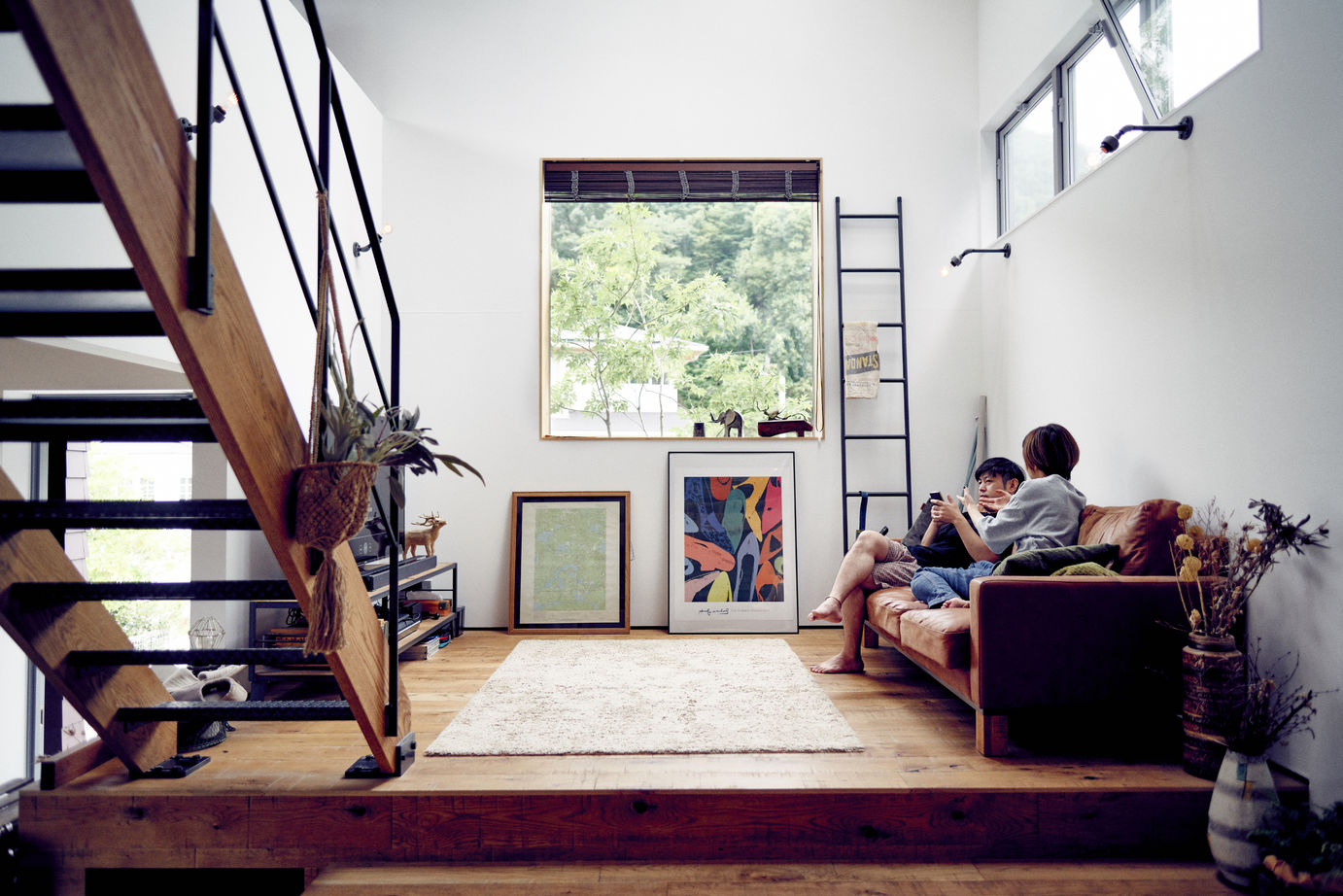 ナカミチホーム 【2000万円台/箕面市/間取り図有/30坪台】アメリカンヴィンテージスタイルで叶えるゆとりある大人の暮らしの建築実例画像2