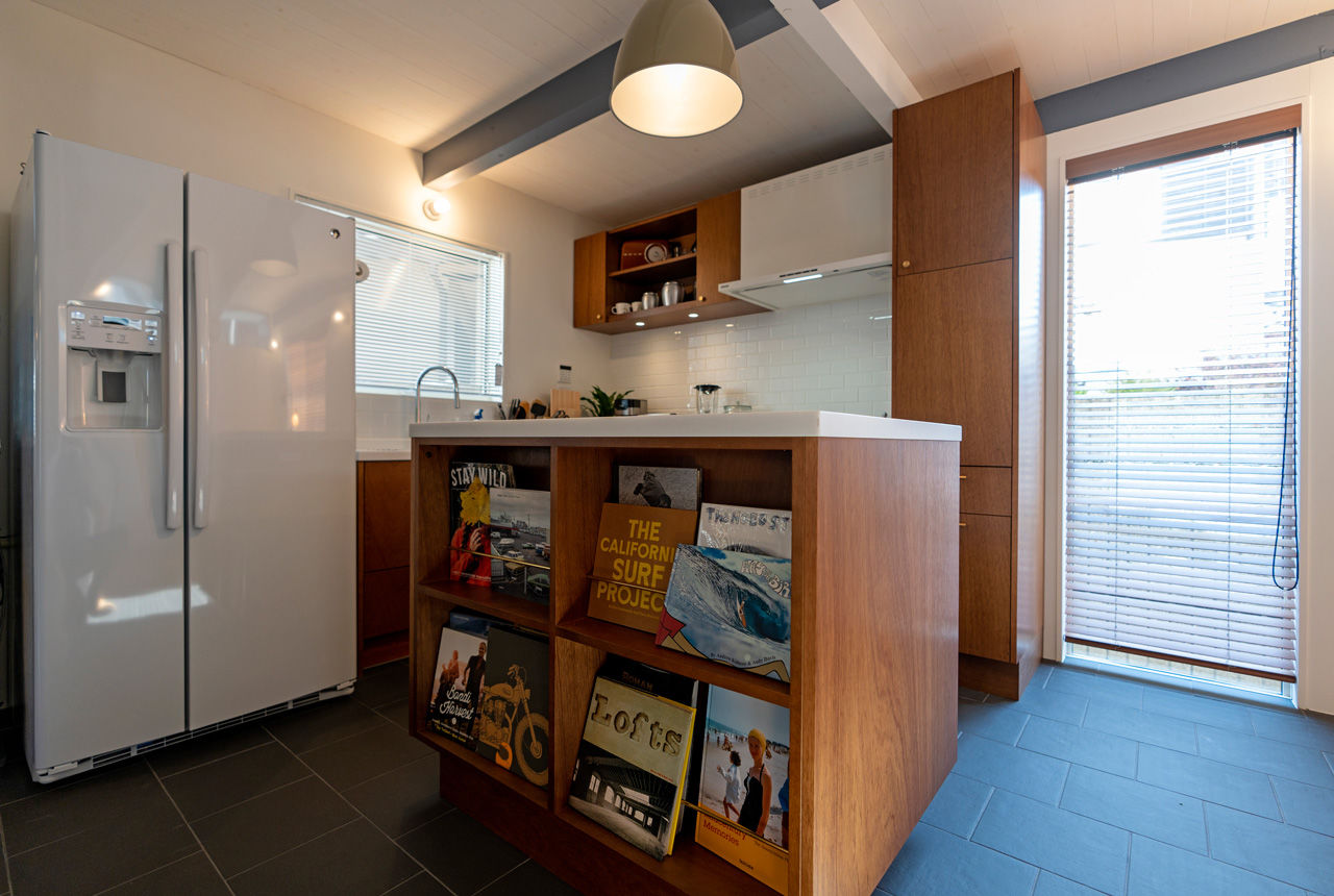 ナカミチホーム 【3000万円台/兵庫県/間取り図有/40坪台】L字キッチンで家事ラク仕様。アメリカンアイクラーホームの家の建築実例画像5