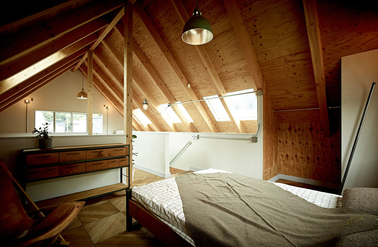 ナカミチホーム 【3000万円台/間取り図有/29坪】まるでログハウス。木のぬくもりに包まれた落ち着きのあるブリキの家の建築実例画像6