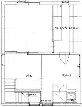 大元工務店 <北広島市/無垢材/造作キッチン>ひとつひとつ自分たちで紡いだ、年数が経つほど味わい増す家の間取り図（4LDK）2階