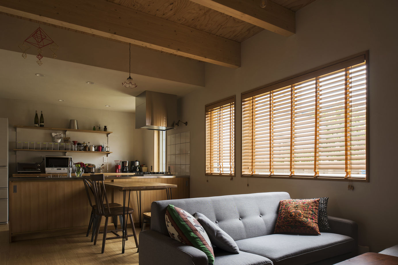 大元工務店 <北広島市/無垢材/造作キッチン>ひとつひとつ自分たちで紡いだ、年数が経つほど味わい増す家の建築実例画像2