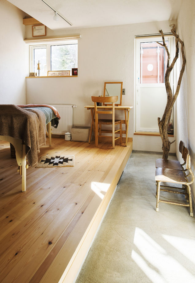 大元工務店 <札幌市/無垢材/2階リビング/薪ストーブ>建ててるときも建てた後もずっと永く愛着が持てる家の建築実例画像7