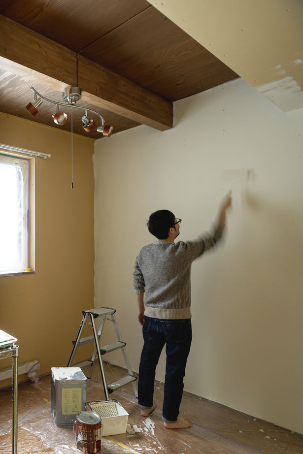 大元工務店 <札幌市/薪ストーブ/2階リビング>カーポートの屋根を活用したテラスが印象的、木のぬくもりを感じる我が家の建築実例画像7