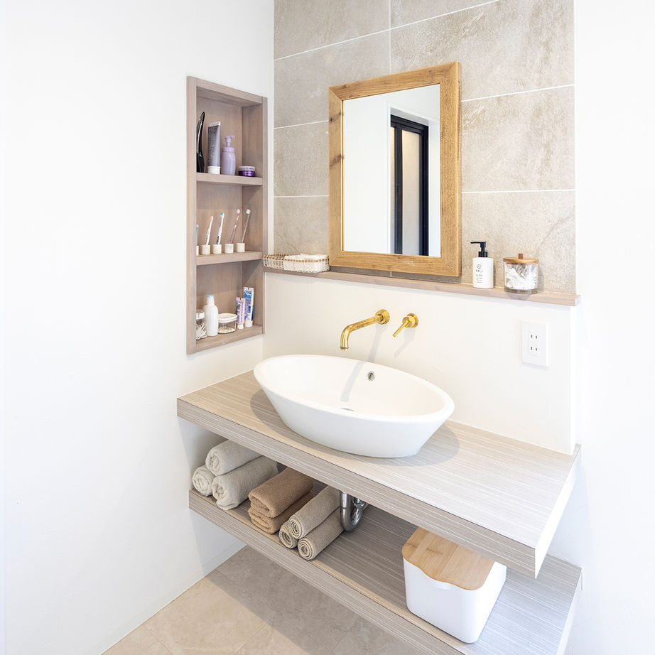 H.B.HOMES（エイチビーホームズ） 【和歌山県/約37坪/2000万円台】中庭を配することでいつでも明るい、こだわりが詰まった平屋の住まいの建築実例画像4