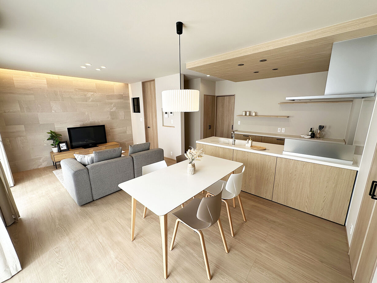 とやまアイホーム 20代の洗練された【北欧×和のジャパンディスタイル】。家族の成長に合わせてずっと居心地よく暮らせる家の建築実例画像2