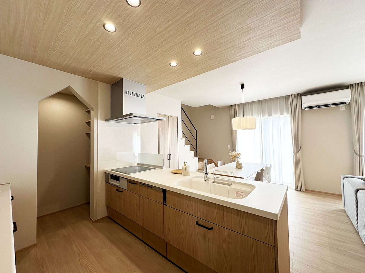 とやまアイホーム 20代の洗練された【北欧×和のジャパンディスタイル】。家族の成長に合わせてずっと居心地よく暮らせる家の建築実例画像4