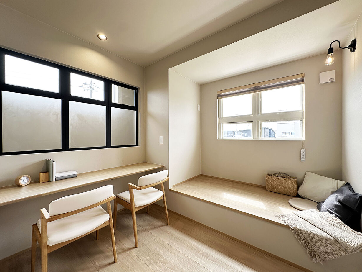 とやまアイホーム 20代の洗練された【北欧×和のジャパンディスタイル】。家族の成長に合わせてずっと居心地よく暮らせる家の建築実例画像5