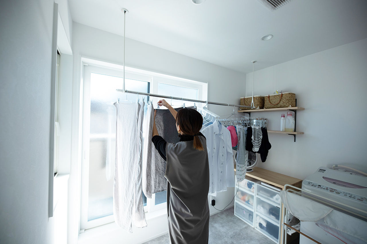 スタジオCoCo-Li 一級建築士事務所 【2430万円/30坪/店舗併用】サロンや趣味、子供の遊び場と多目的な土間。家族の居場所がいっぱいある暮らしの建築実例画像9