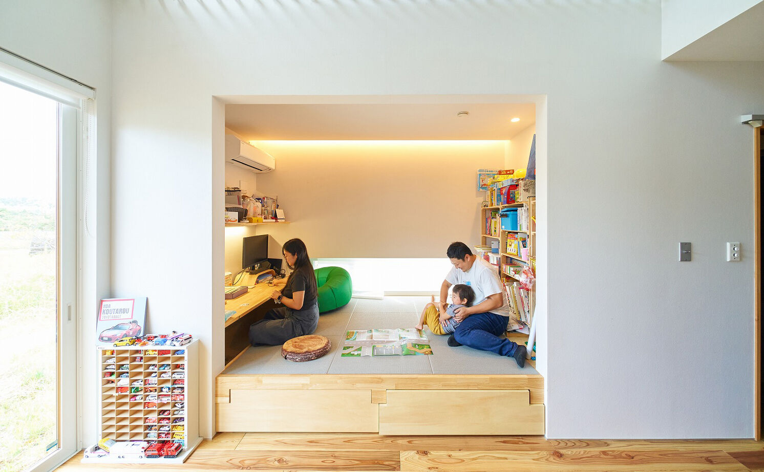 スタジオCoCo-Li 一級建築士事務所 【3000万円台/31坪/子育て】アスレチックネットや吊り輪、うんていも。子ども目線のアイデアあふれる家の建築実例画像5