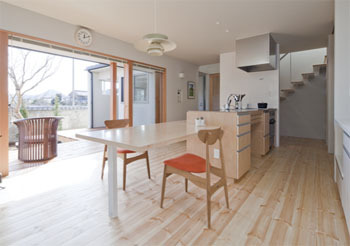 フジコーポレーション 数値に基いて綿密に創る「美」 風景に調和する瀟洒な木の家の建築実例画像4