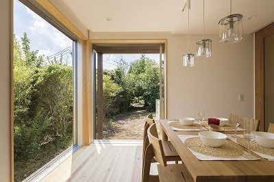 フジコーポレーション 【間取り図あり/4LDK/木の家】開放的なプライベート時間。「風が遊ぶ家」の建築実例画像3