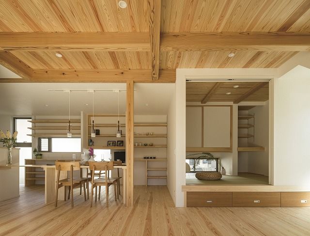 フジコーポレーション 木の美しさを導き、描く。風光が舞う「寛ぎ」の住まいの建築実例画像2