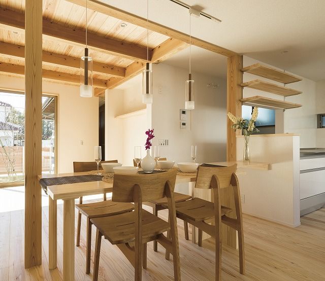 フジコーポレーション 木の美しさを導き、描く。風光が舞う「寛ぎ」の住まいの建築実例画像3