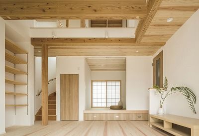 Suumo 木目の魅せ方にこだわる 素材を活かした癒しの空間 フジコーポレーション の建築実例詳細 注文住宅