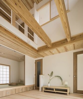 フジコーポレーション 木目の魅せ方にこだわる、素材を活かした癒しの空間の建築実例画像7