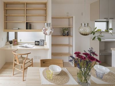 フジコーポレーション 木目の魅せ方にこだわる、素材を活かした癒しの空間の建築実例画像8