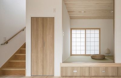 フジコーポレーション 木目の魅せ方にこだわる、素材を活かした癒しの空間の建築実例画像9