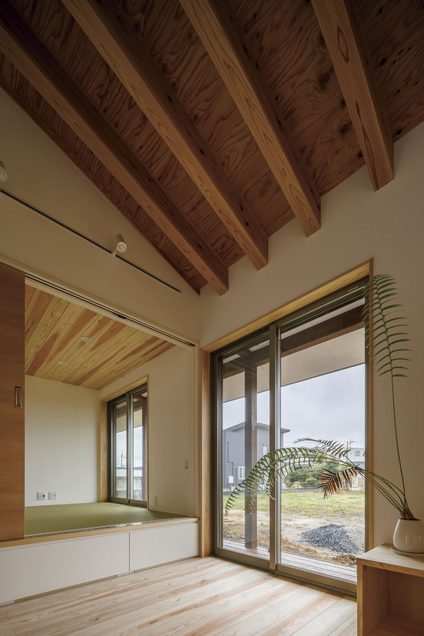 フジコーポレーション 木と光が紡ぐ、心地よい時間。寛ぎの時間を愉しむ平屋の家の建築実例画像3