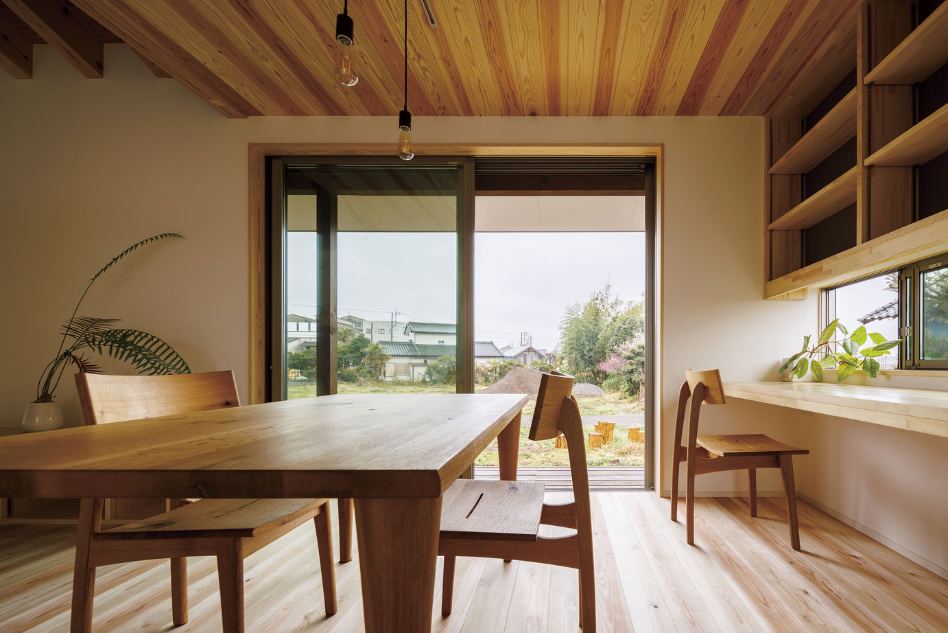 フジコーポレーション 木と光が紡ぐ、心地よい時間。寛ぎの時間を愉しむ平屋の家の建築実例画像4