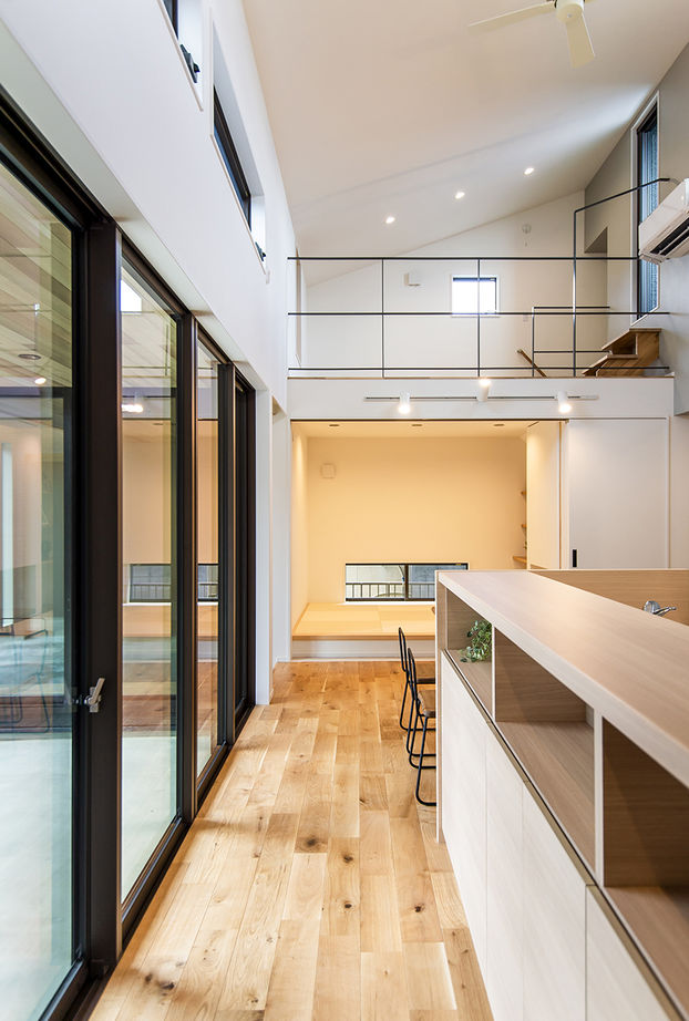 Lib Work 【2000万円台前半／平屋/38.5坪/熊本/子ども2人】３世代・６人家族の楽しい暮らしの建築実例画像4