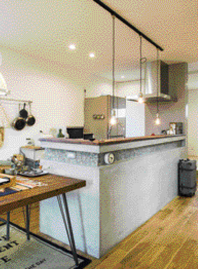 Lib Work 【1000万円台後半／インダストリアルスタイル】多趣味なのに物にあふれない　お気に入りだけをつめこんだ家の建築実例画像6