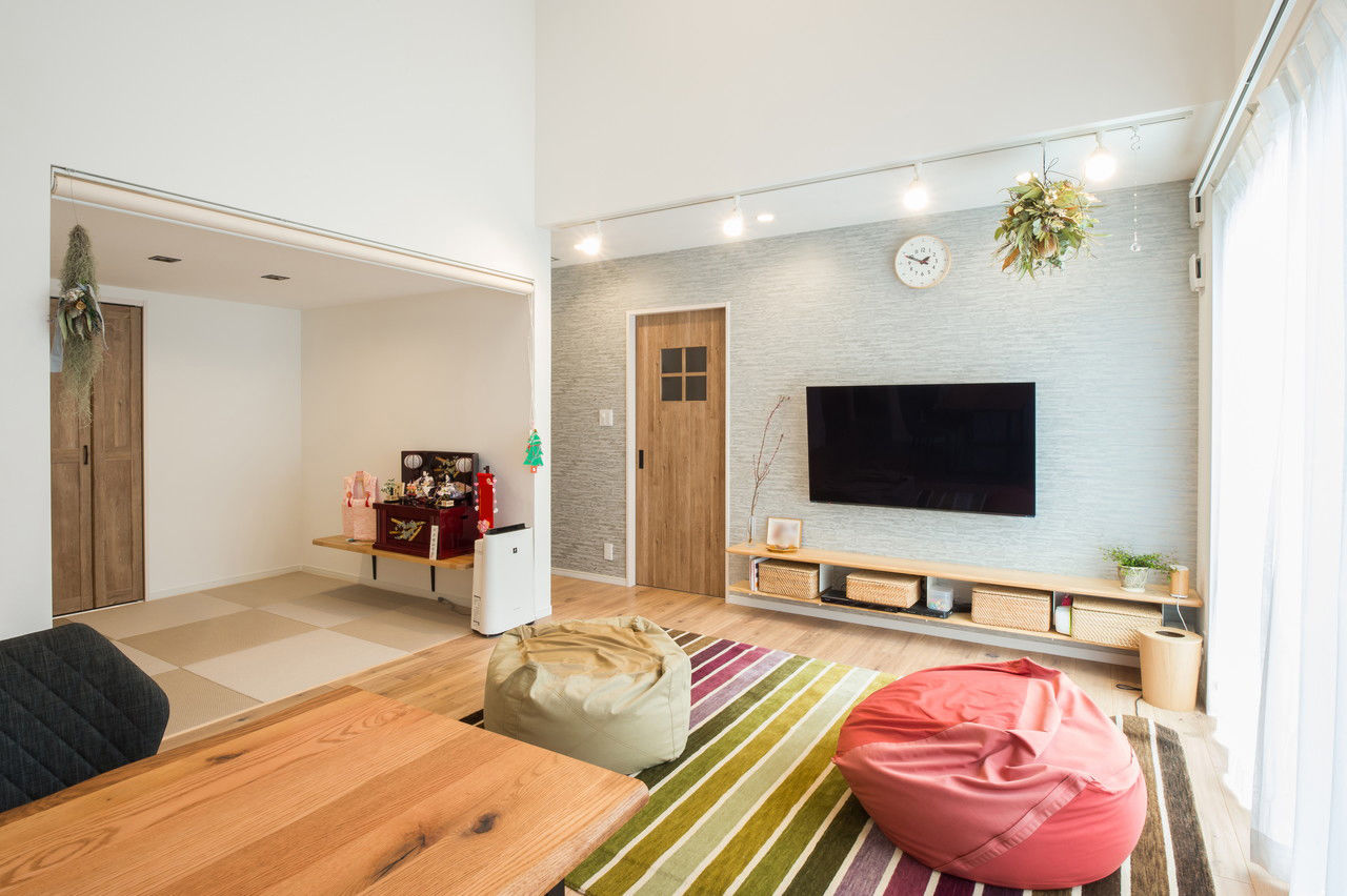 Lib Work 【2000万円台前半／北欧風平屋/自然素材/２LDK/間取り図あり】収納充実で、家の中はいつもスッキリの建築実例画像3