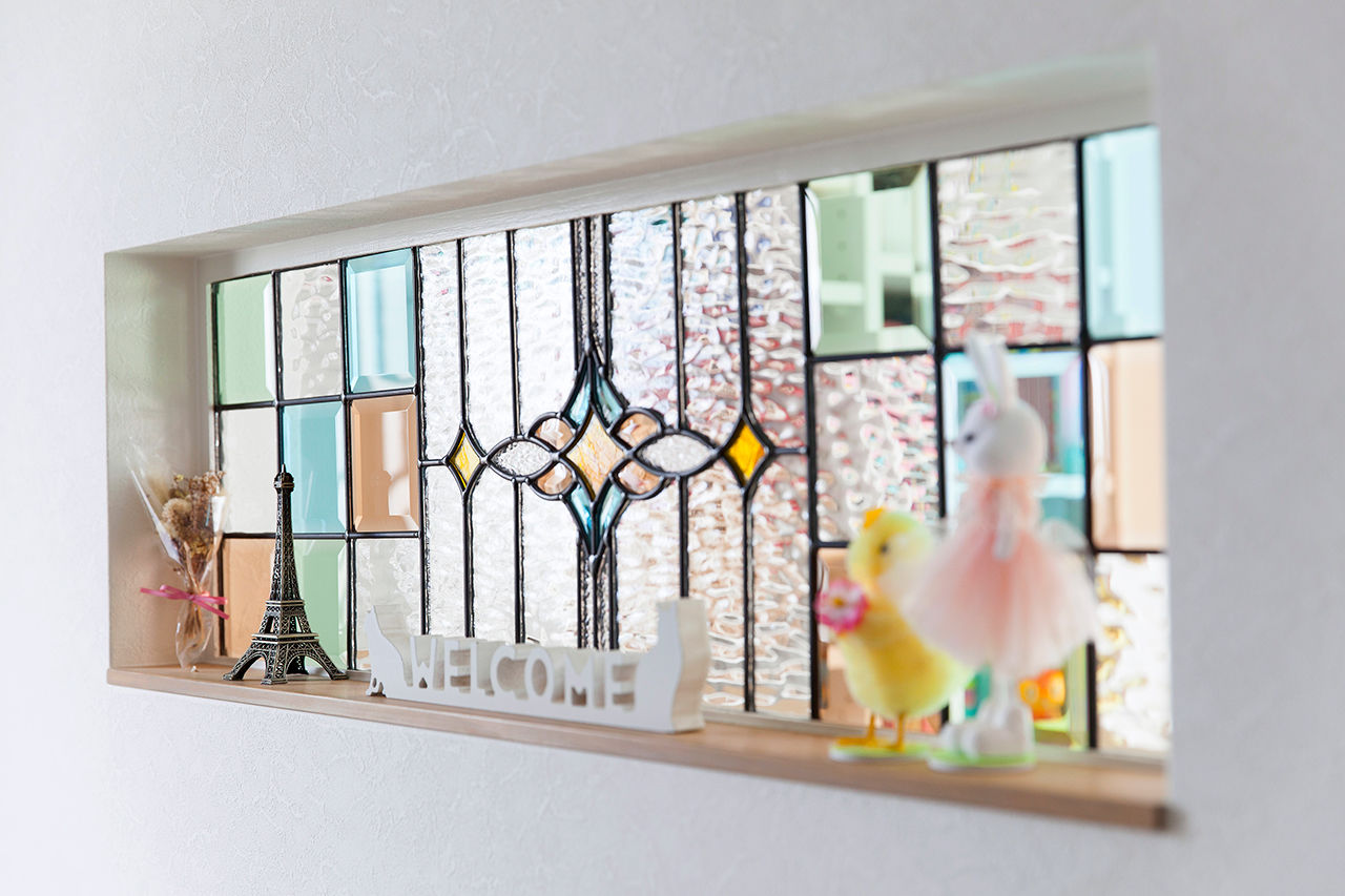 Lib Work 【2000万円台後半/カリフォルニアスタイル/子ども2人/熊本】極力壁をなくした開放感あるリビングのある家の建築実例画像9