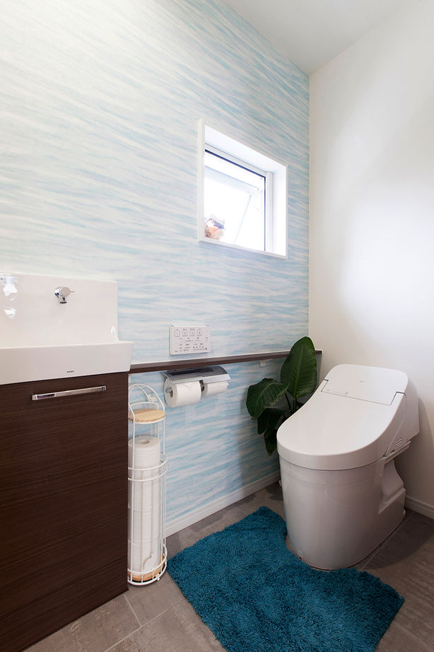 Lib Work 【2000万円台後半/カリフォルニアスタイル/子ども2人/熊本】極力壁をなくした開放感あるリビングのある家の建築実例画像10