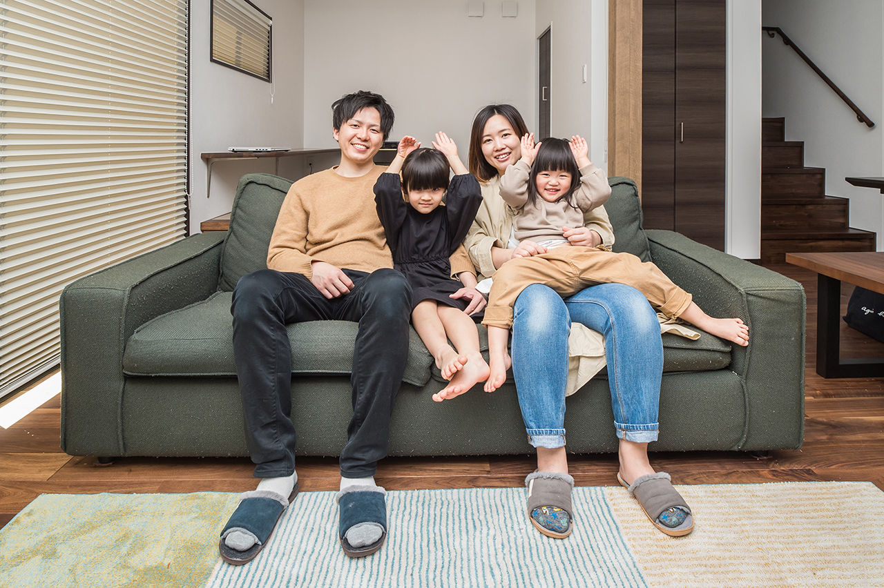 Lib Work 【2000万円台後半/子ども２人】黒で統一したこだわりのキッチンが映える、シンプルモダンな家の建築実例画像3