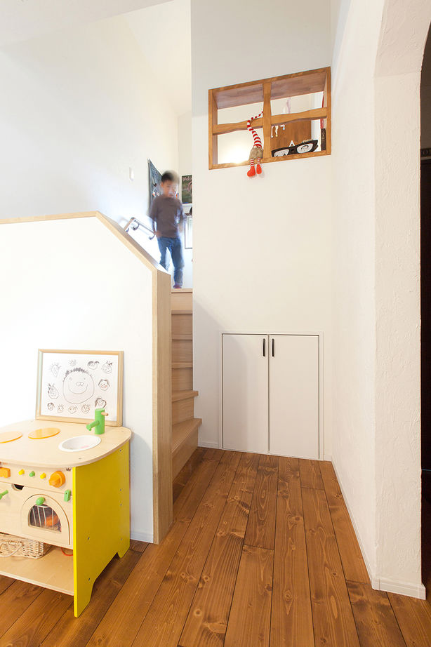 Lib Work 【2000万円台前半／平屋/子ども３人/4LDK】極力廊下をなくした開放感ある平屋。子どもが遊べる黒板のある家の建築実例画像5