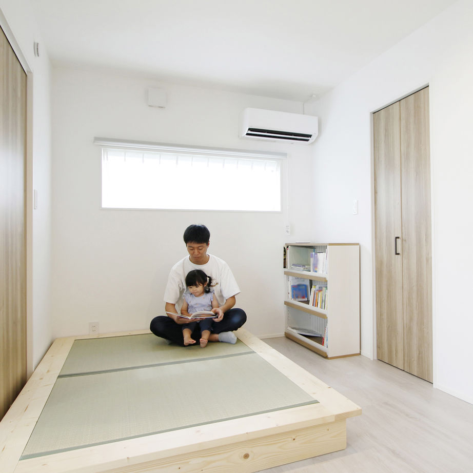 Lib Work 【2000万円台前半・平屋・2LDK・間取り図あり】開放感と統一感を大切に。好きな間取りを実現した平屋の建築実例画像5