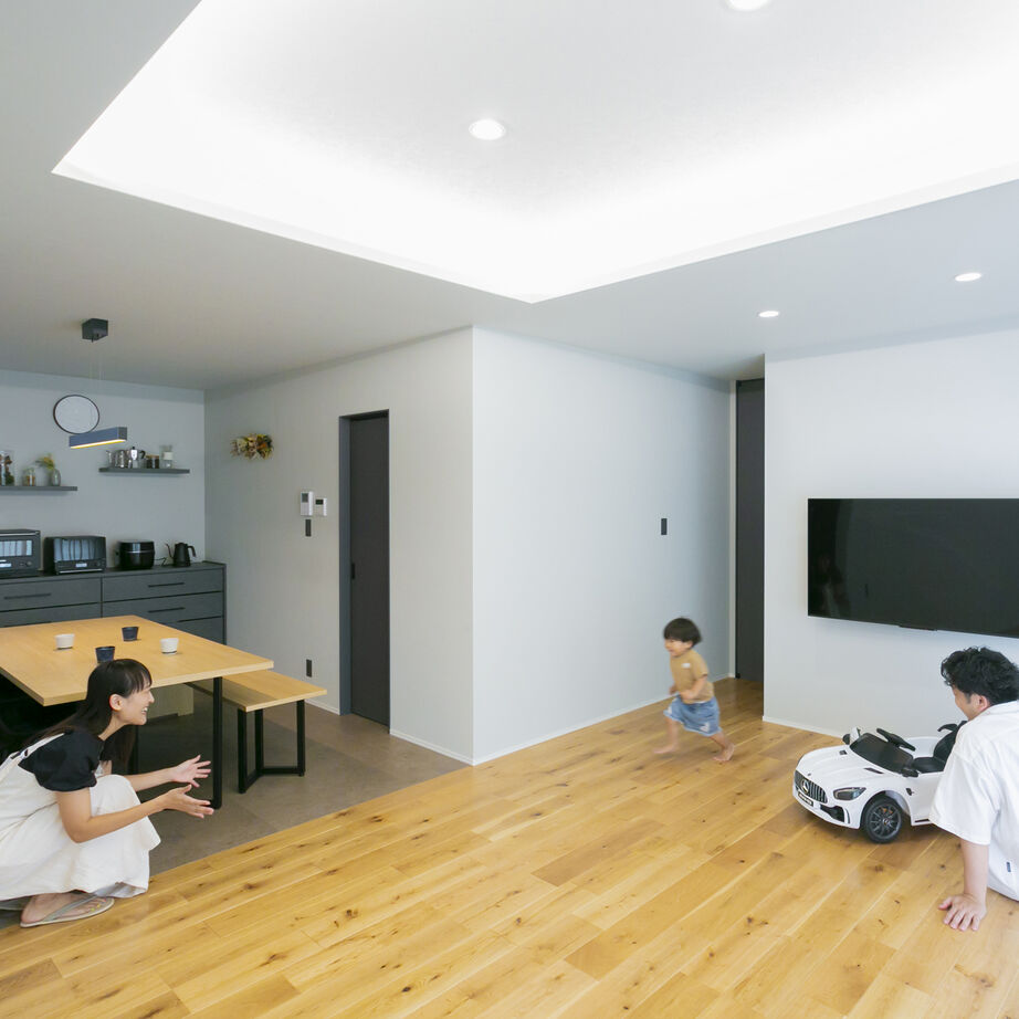 Lib Work 【2000万円台/30坪台/4LDK/間取り図あり】洗練されたデザイン、かつ家事がラクな「ホテルライクな家」の建築実例画像3