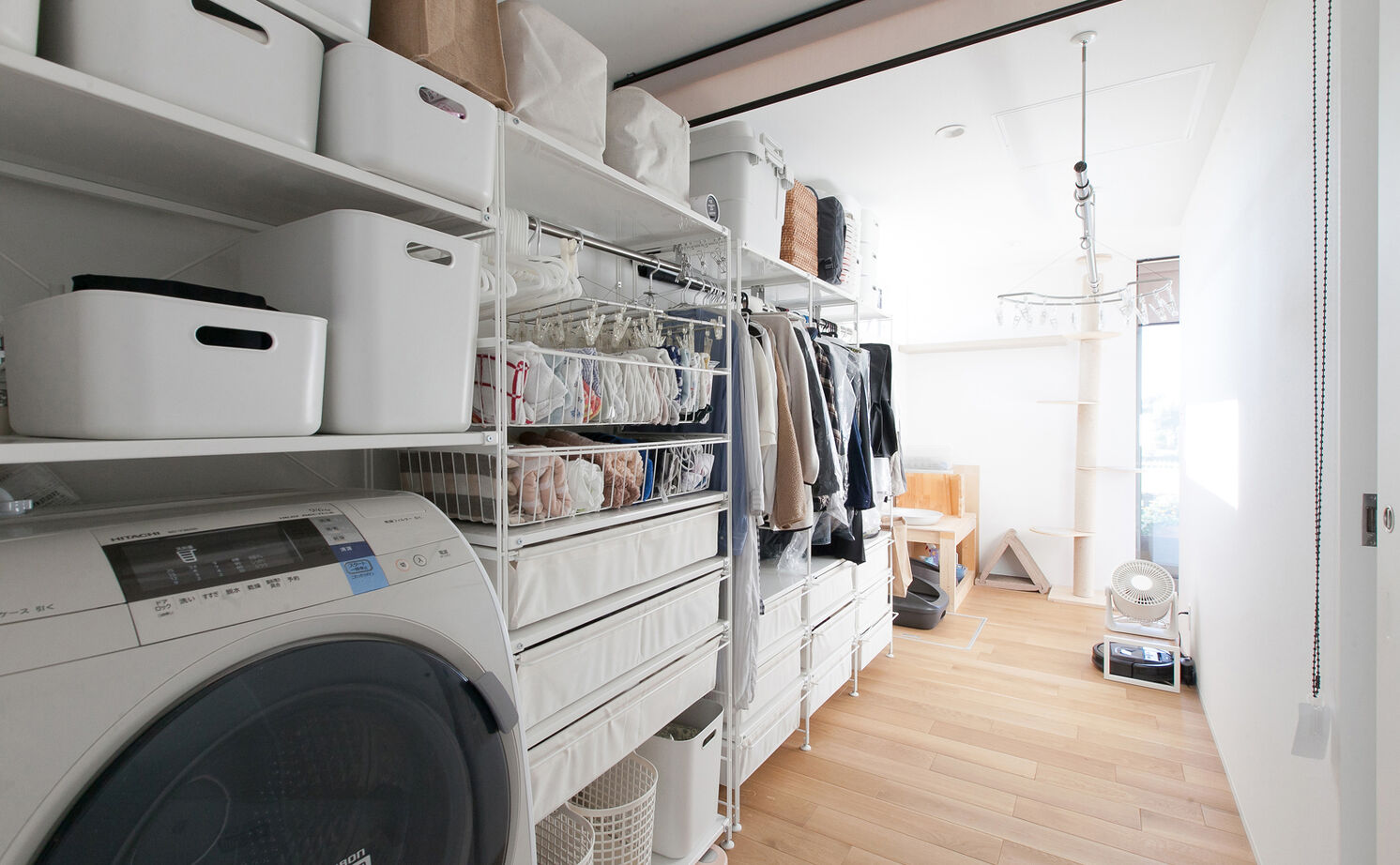 Lib Work 【無印良品の家／平屋／家事室】長い目で暮らしを見据えた平屋。バリアフリーへの変化も配慮した工夫を実現の建築実例画像7