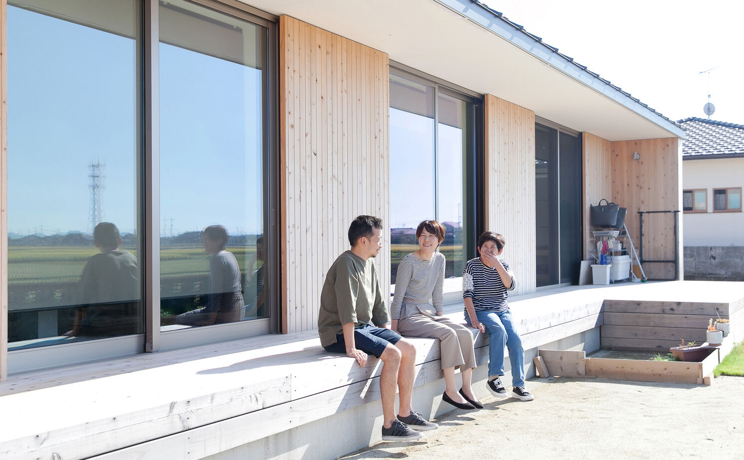 Lib Work 【無印良品の家／平屋／家事室】長い目で暮らしを見据えた平屋。バリアフリーへの変化も配慮した工夫を実現の建築実例画像15