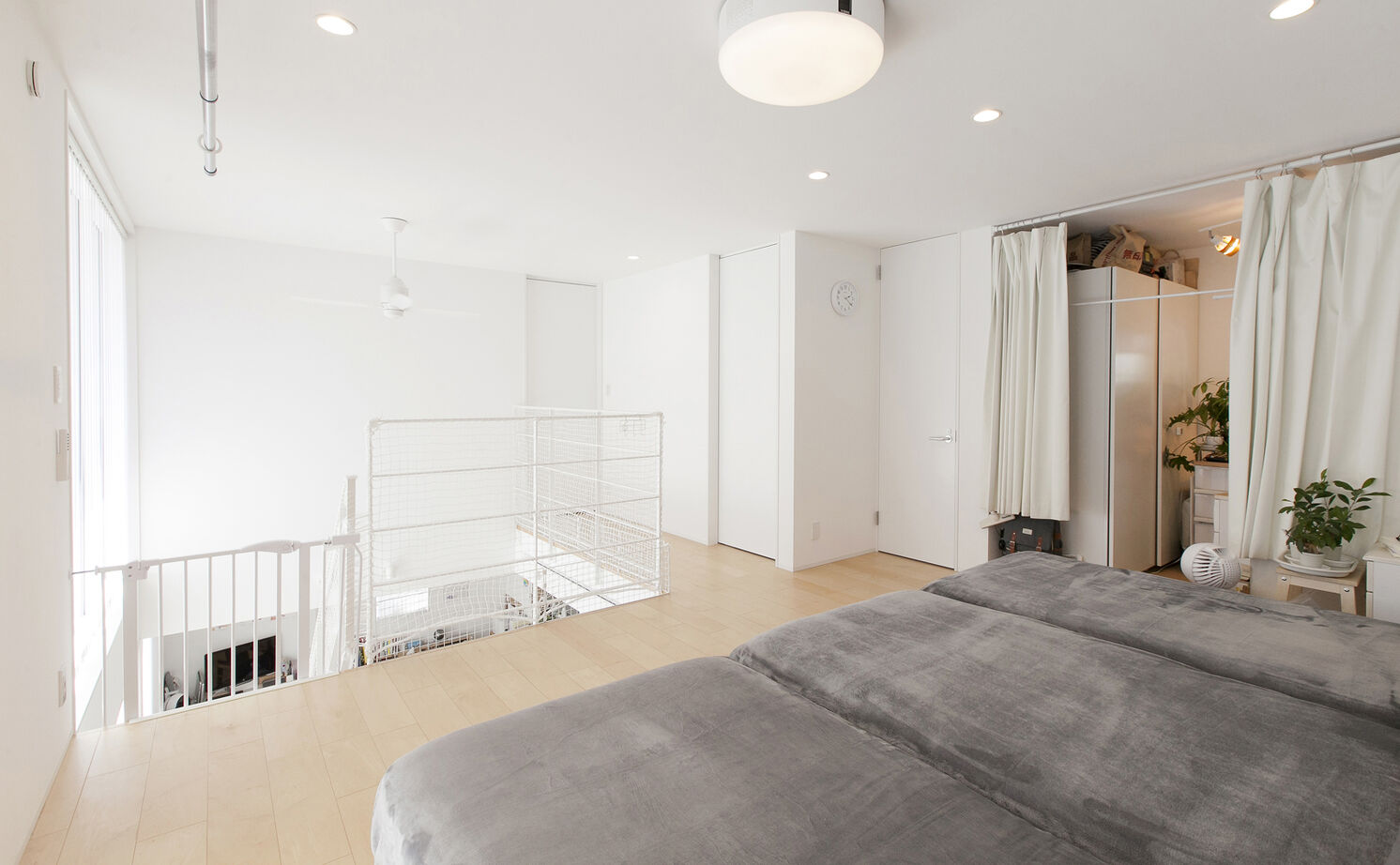 Lib Work 【無印良品の家／吹抜け】大きな窓から光と風が通る、一つの大空間。ライフスタイルに合わせて変えられる家の建築実例画像8