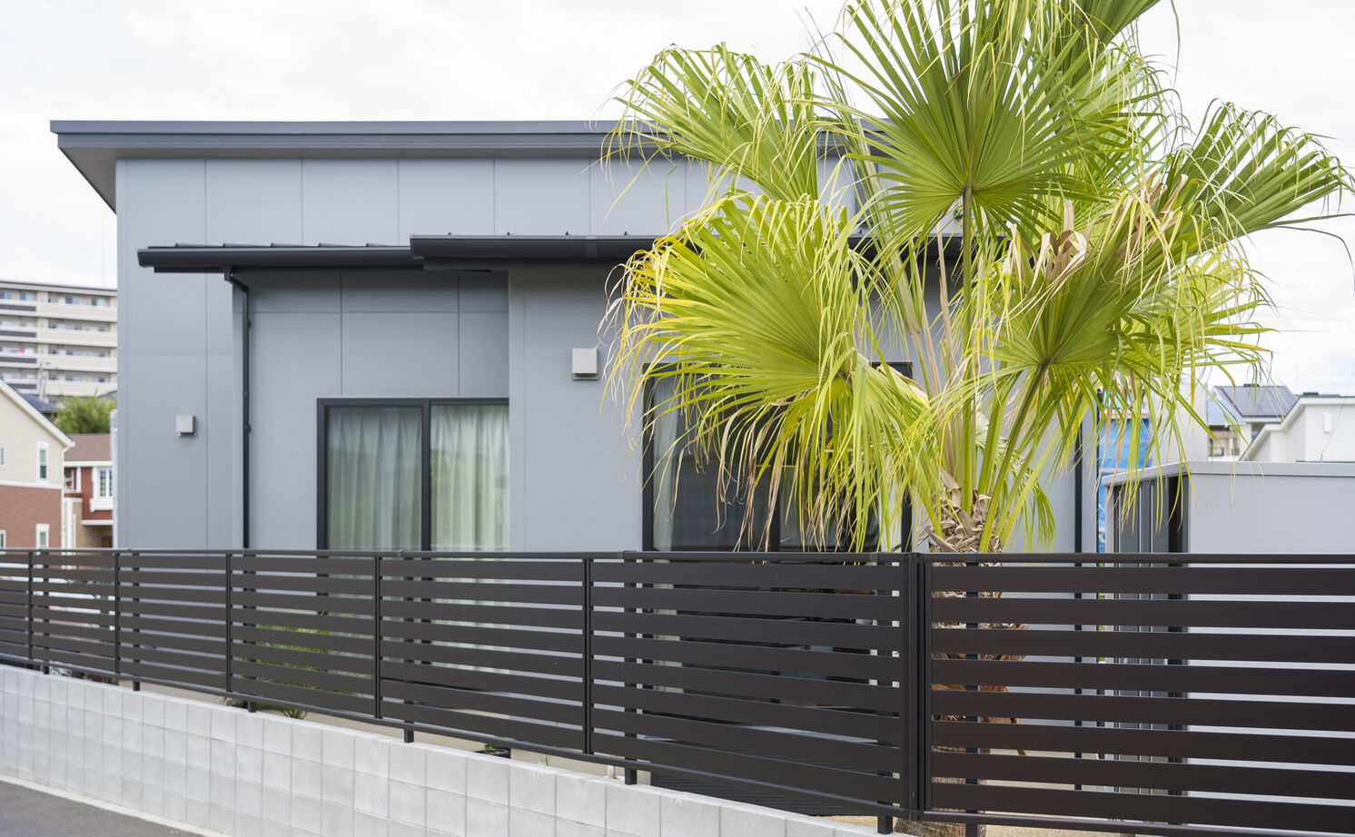 Lib Work 【1000万円台後半／平屋／回遊動線】ヤシの木やサボテンがのびのび育つ。ドライガーデンを望む心地良い平屋の建築実例画像16